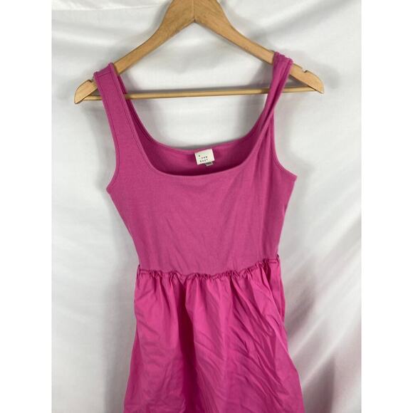 A New Day Pink Midi Dress Size Small - Picture 2 of 3